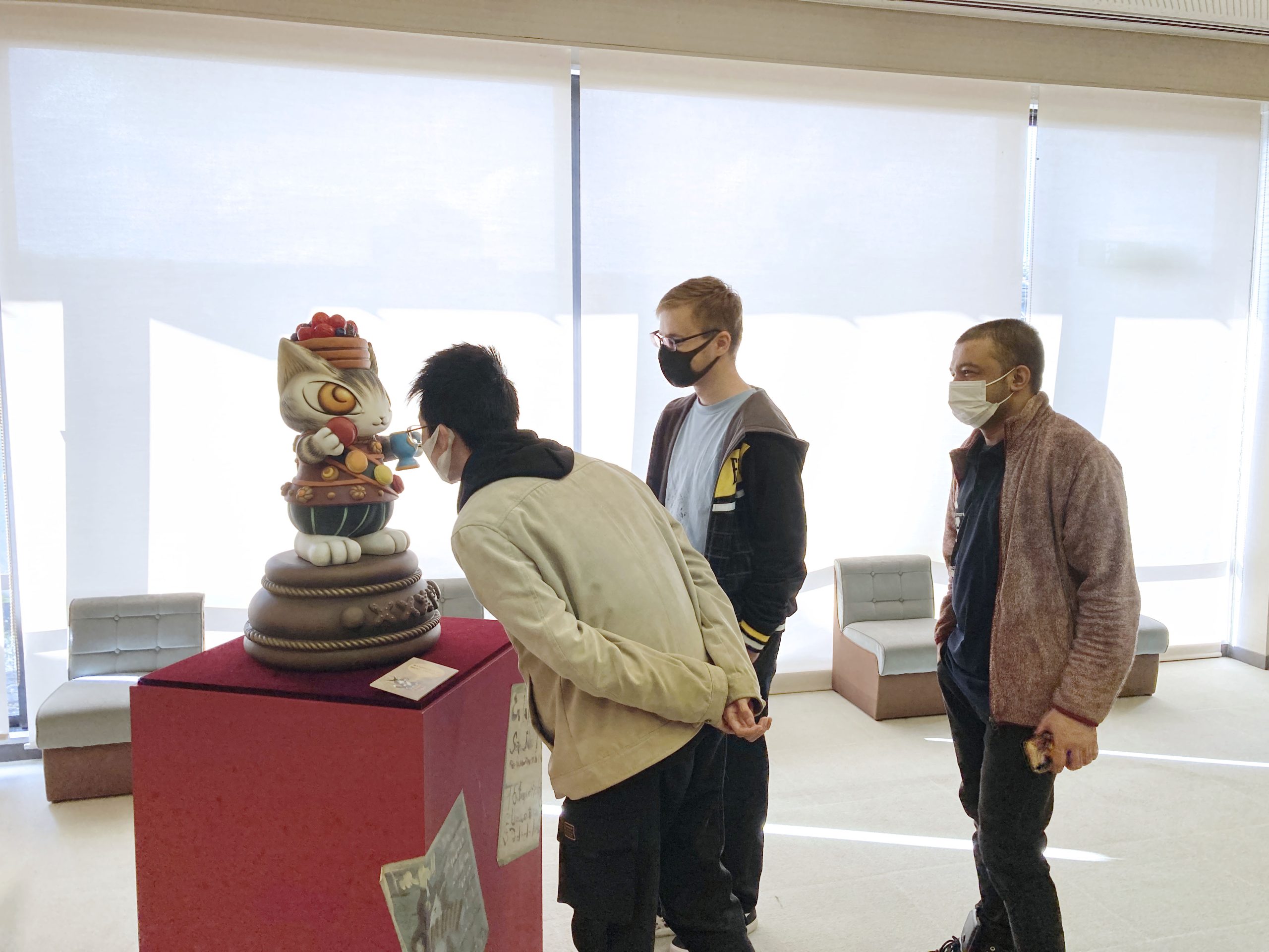 「猫のダヤン35周年 池田あきこ原画展 ダヤンと不思議な劇場」を見学